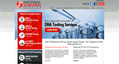 Desktop Screenshot of nationalscreeningcenters.com